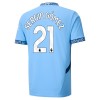 Camiseta de fútbol Manchester City Sergio Gomez 21 Primera Equipación 2024-25 - Hombre